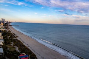 View from balcony overlooking the Iconic Sky Wheel