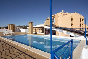 Pool on the roof terrace