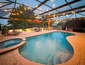 Welcome to Launchpad's Landing! Minutes from Disney World with an incredible outdoor oasis to relax in!