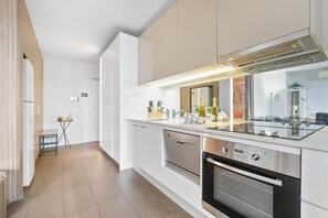 Kitchen - everything you need to cook meals.