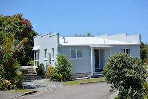 Cottage view from entry lane 