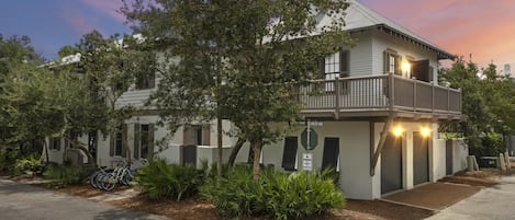 Back Of Carriage House and Garage