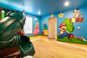 Follow your favorite plumbers down the pipe into this gamer's paradise.