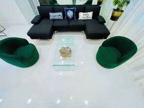 Living room area