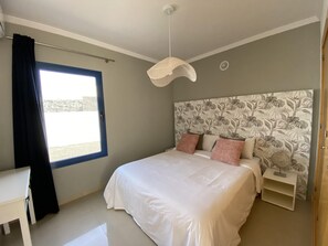 Master bedroom with ensuite bathroom