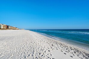 White sandy beaches