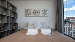 The bedroom comes with a comfy mattress and cozy linen #airbnb #airbnbalgarve #portugal #pt #algarve