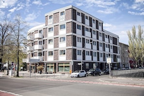 Overnatningsstedets facade