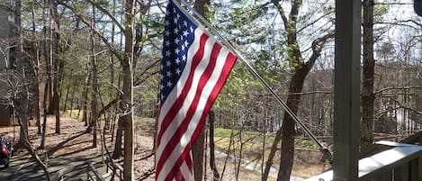 View from front porch.