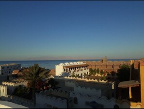 Vue sur la plage/l’océan