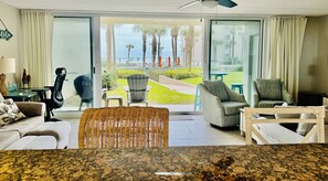 Your view from the kitchen while you’re preparing meals or drinks