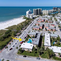 Walk across Street to Beach