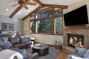 Gray Stone 2150: Living Room with Bright Windows and Views