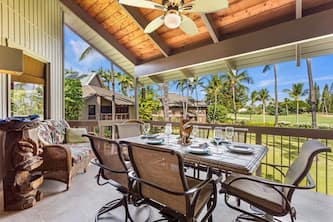 Aloha Condos, Kanaloa at Kona, Condo 703, Fairway View, AC