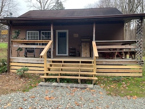 Covered front porch