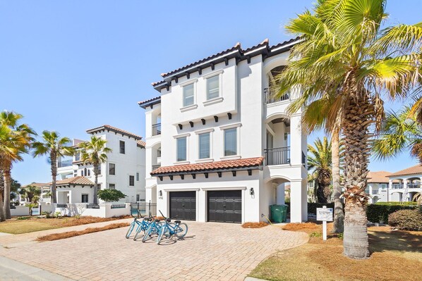 Sandcastle by the Sea - Destiny by the Sea Vacation Rental House with Private Pool & Elevator, Game Room, Community Pool & Hot Tub in Destin, Florida - Five Star Properties Destin/30A