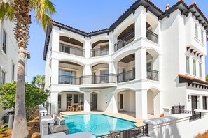Sandcastle by the Sea - Destiny by the Sea Vacation Rental House with Private Pool & Elevator, Game Room, Community Pool & Hot Tub in Destin, Florida - Five Star Properties Destin/30A