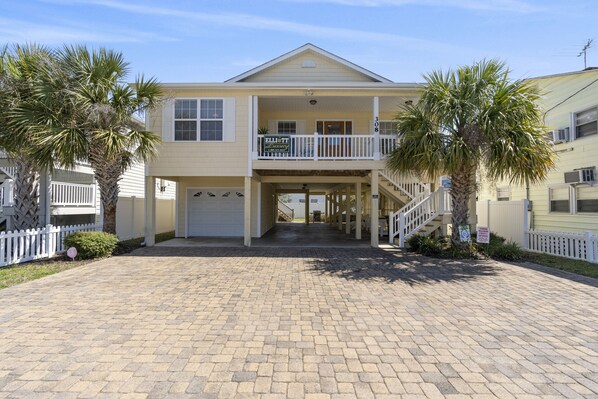 No shoes, No shirt, No problem at this beautiful luxury beach house.