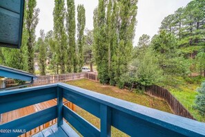 View from master bedroom balcony