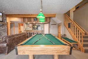 Lower Level Family Room Pool Table