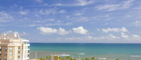 Vue sur la plage/l’océan