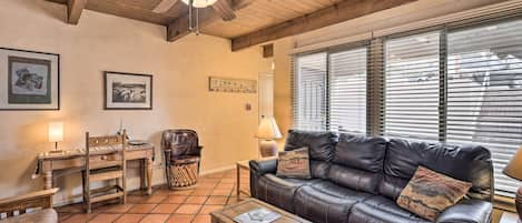 Santa Fe Vacation Rental | 1BR | 1BA | 11 Entry Steps | 670 Sq Ft