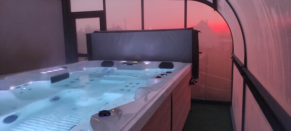 Bubbelpool inomhus