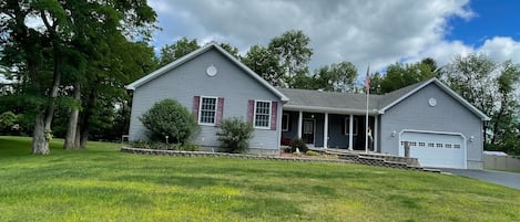 Front of house from the street. 