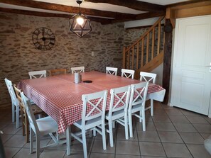 Dining area