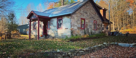 Former schoolhouse built of native stone