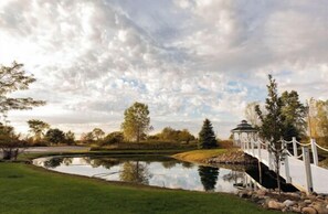 Pond with Gazebo