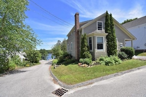 Slight Kennebec River view from the home ~