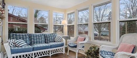 Front of the house sun room