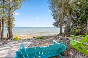 perfect spot to read, nap or watch the sunrise with a cup of coffee