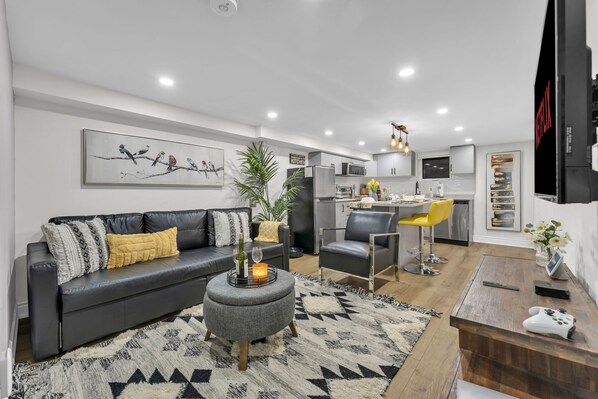Spacious living area