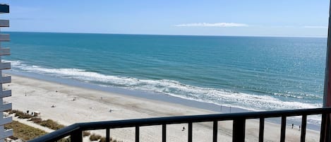 private balcony with great ocean view!