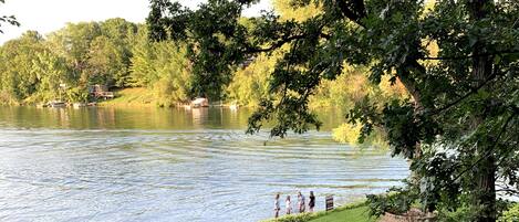 Summer view of the lake