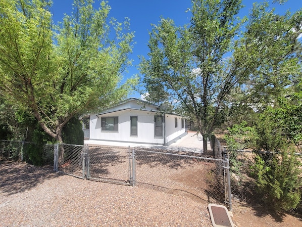 Fully fenced in home