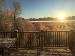 View of the Chugiac mountains 