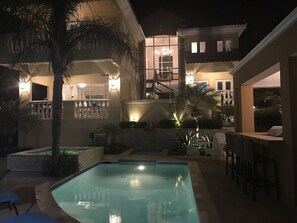 Pool at night 