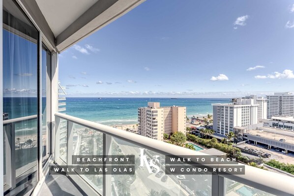 Ocean & Intercoastal Views from all balconies.