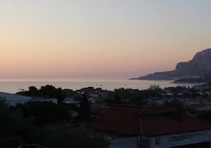 Vue sur la plage/l’océan