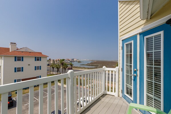 Sunlit balcony retreat perfect spot to unwind