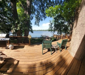 Beautiful Deck over looking LK Tetonka 