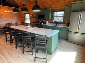 Fully outfitted kitchen - Ember Hills Lodge, Ontario, Wisconsin