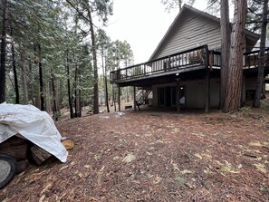 Large Outdoor Deck with BBQ and Seating