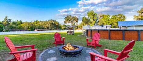 Roast marshmallows, stargaze & savor your favorite bedtime drink by our fire pit