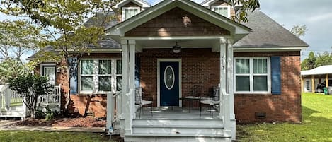 front porch (view from Norris Street)