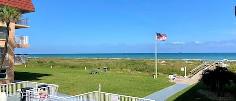 Beautiful views of the ocean right from your balcony.