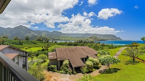 Hanalei Bay Resort #4322 - Dining Lanai Ocean View - Parrish Kauai